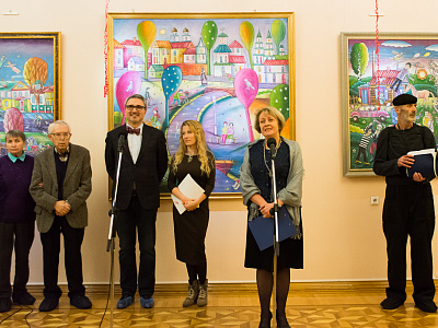 "Будьте как дети!". Открытие выставки живописи Сергея Каваля.