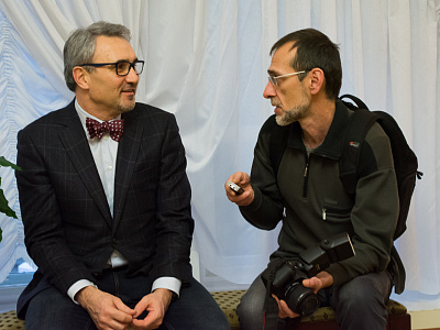 "Будьте как дети!". Открытие выставки живописи Сергея Каваля.