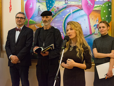 "Будьте как дети!". Открытие выставки живописи Сергея Каваля.