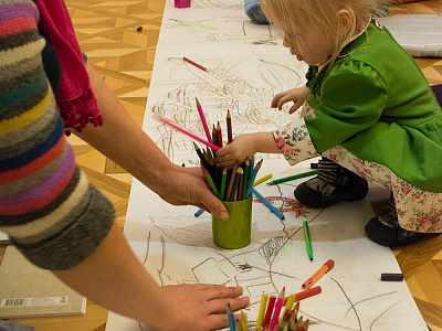 "Будьте как дети!". Открытие выставки живописи Сергея Каваля.
